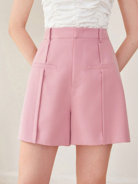 WIDE DRESSY SHORTS WITHOUT BELT