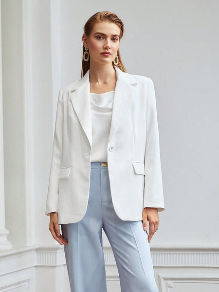 STRUCTURED SINGLE BREASTED BLAZER