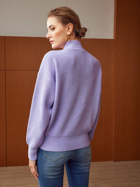 WOOL CABLE KNIT SWEATER