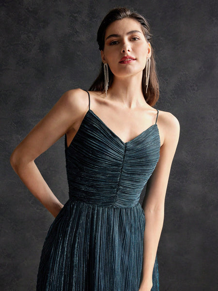 Ruched Front Cami Dress