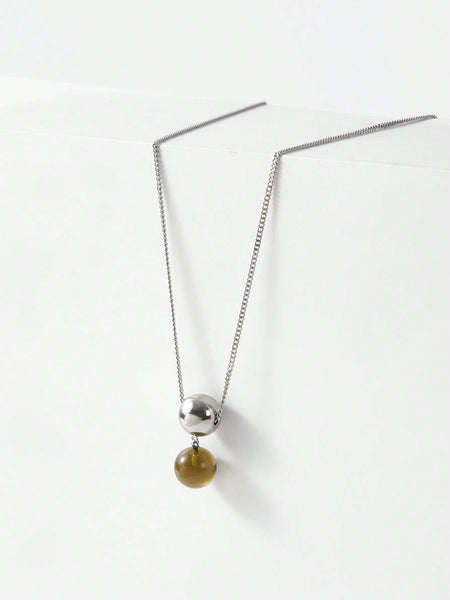 BALL PENDANT NECKLACE