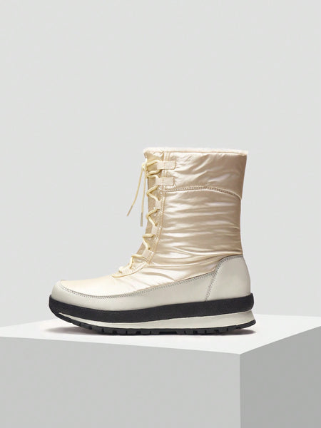 LACE-UP SNOW BOOTS