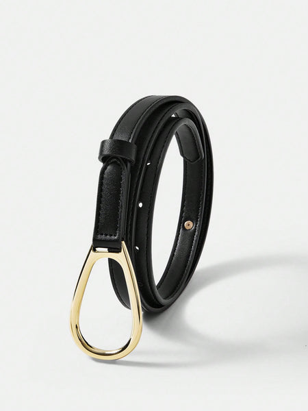 1PC BELT WITH BUCKLE FEATURING INVERTED TAIL DESIGN